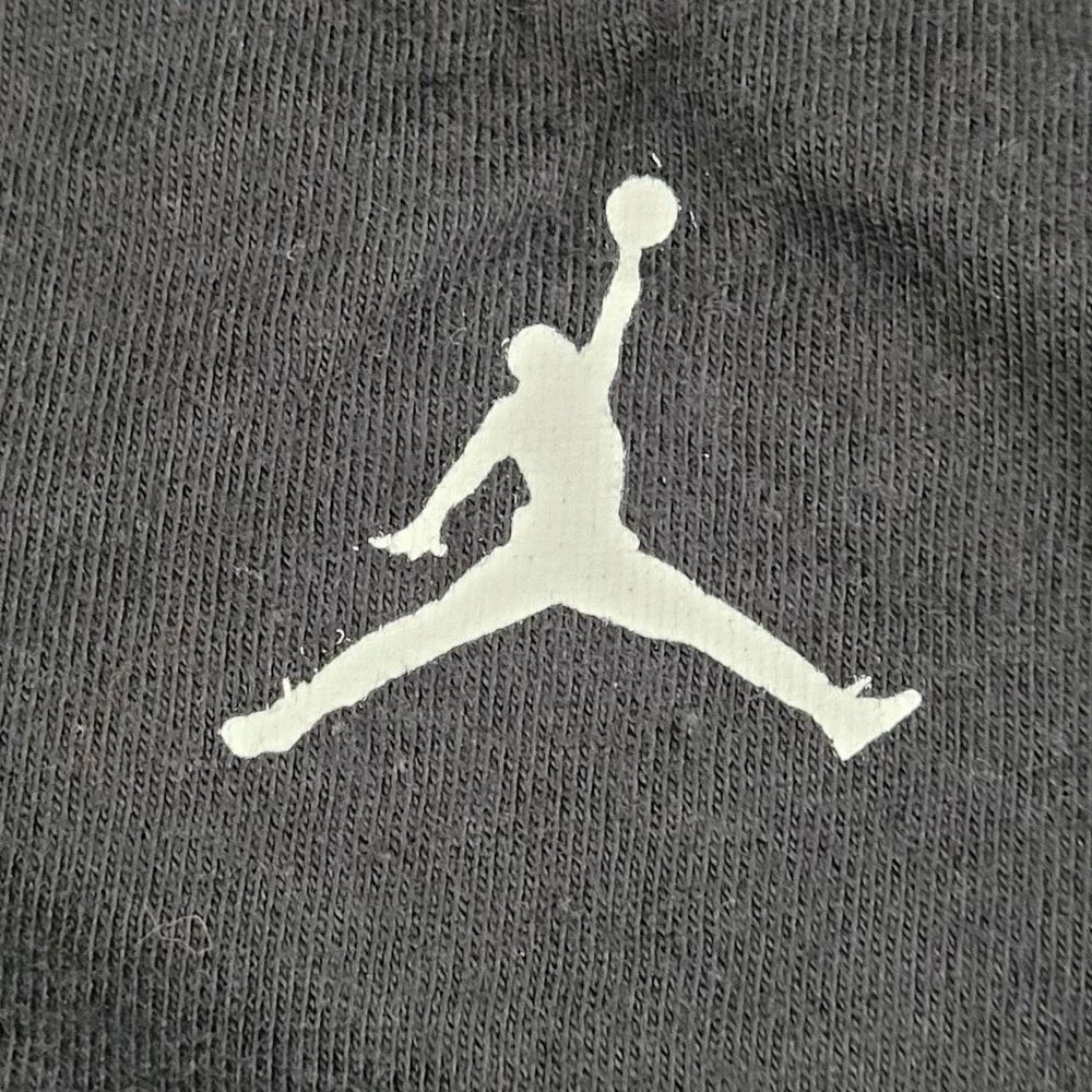 Air Jordan Los Angeles Graphic T Shirt Black Size Large